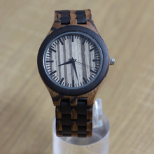 TJW-Z010木質手表男士商務歐美風石英手表腕表
