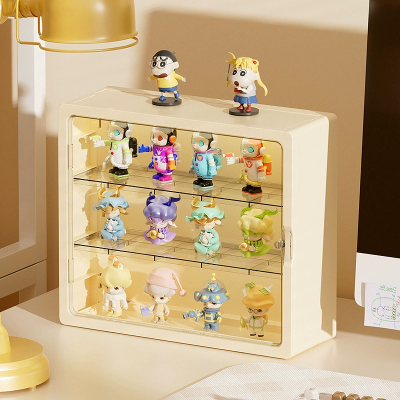 Настенная слепая коробка для хранения пылезащитной куклы держатель для кукол