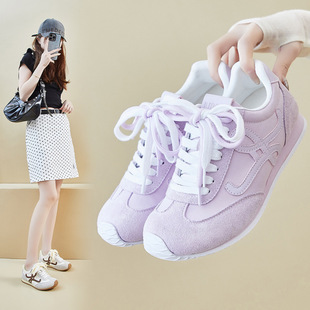 Inner Height Ins Trendy Korean Style New Forrest Gump Shoes Women's 2025 Summer Student Sports Casual Shoes Breathable Height Y01