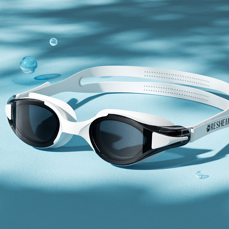 Gafas de Natación HD para Adultos de PC, Impermeables y Anti-empañamiento