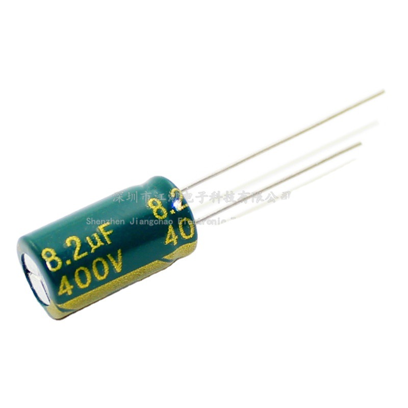 厂家直供400v8.2uf 适配器充电器铝电解电容  8x12