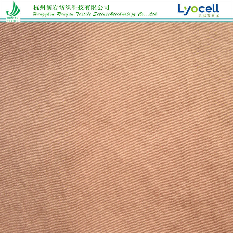天丝棉弹力斜纹面料 莱赛尔棉弹力布 天丝莱赛尔棉弹力贡缎