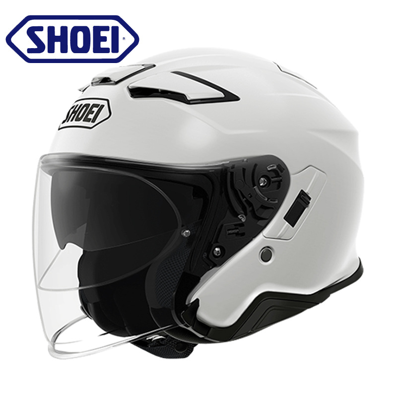 Casco de Motocicleta SHOEI J-CRUISE 2 Importado de Japón, Medio Casco, Tres Cuartos, Doble Visera, Liquidación