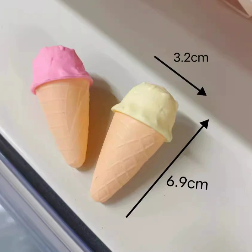 Детские детские сады Игрушки Домашняя имитация Трехмерное мороженое Закуски Пластиковые аксессуары Игрушки оптом