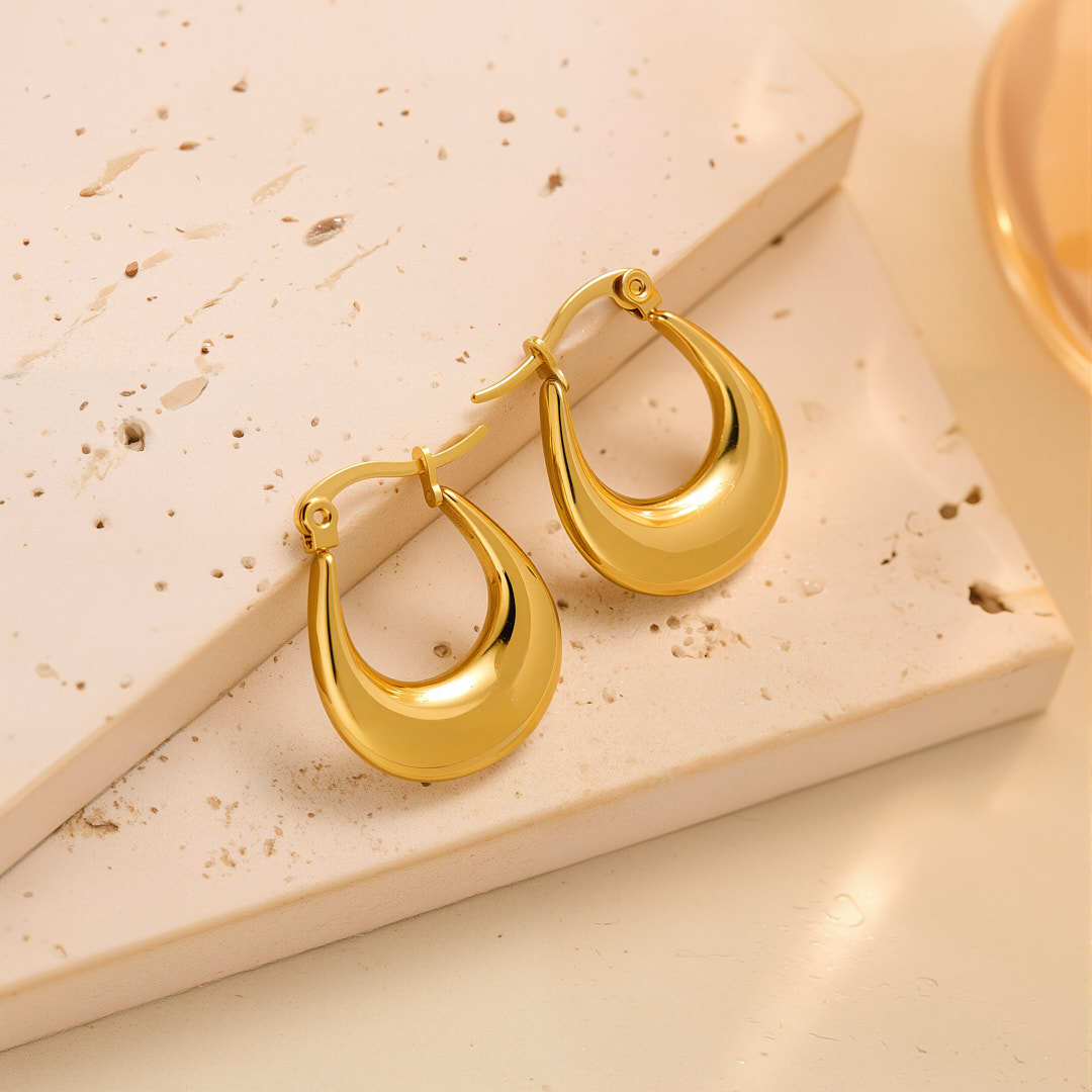 Eh062 earrings gold