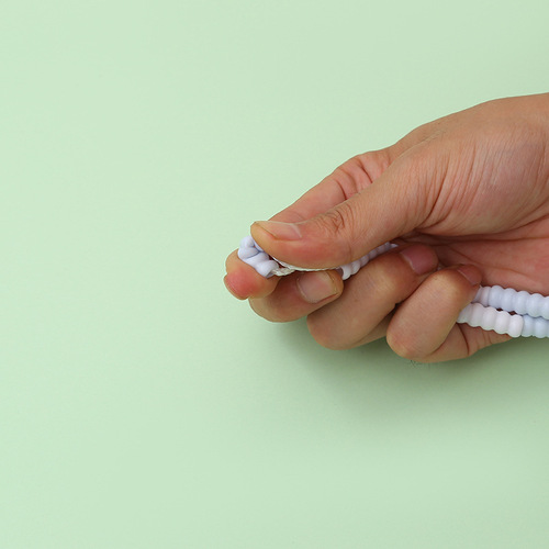 Adult and Children Pattern Bamboo Joint Jump Rope, Primary and Middle School Soft Bead Fancy Useful Knot-Free Jump Rope Wholesale