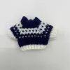Dark blue and white border with stars