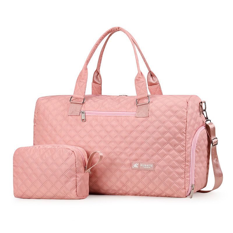 In-Stock Foreign Trade New Travel Bag Set with Shoe Compartment, Weekend Overnight Bag, Gym Portable Crossbody Bag