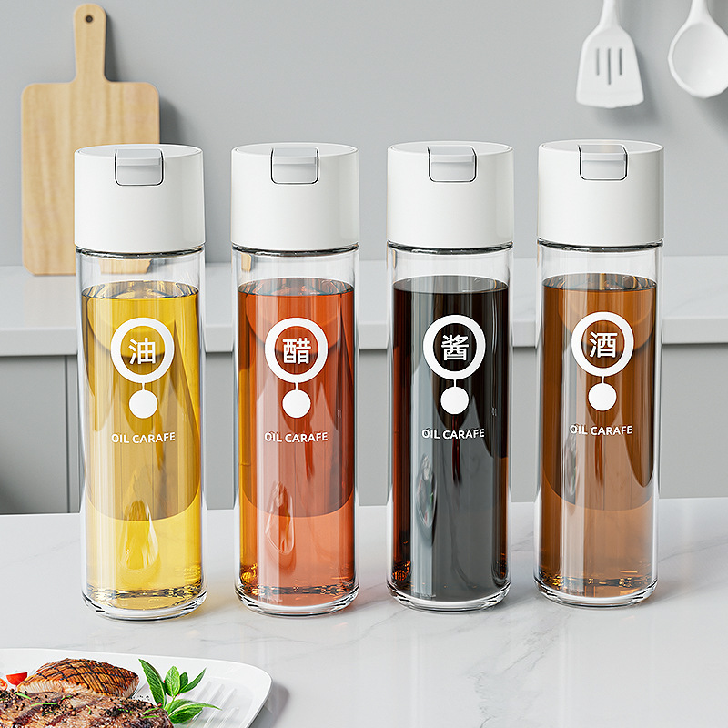 Wholesale Glass Oil Pot Kitchen Oil Bottle Pouring Oil Leak-Proof Oil Automatic Opening and Closing Household Large-Capacity Soy Sauce Vinegar Oil Tank Wholesale Glass Oil Pot Kitchen Oil Bottle Pouring Oil Leak-Proof Oil Automatic Opening and Closing Household Large-Capacity Soy Sauce Vinegar Oil Tank
