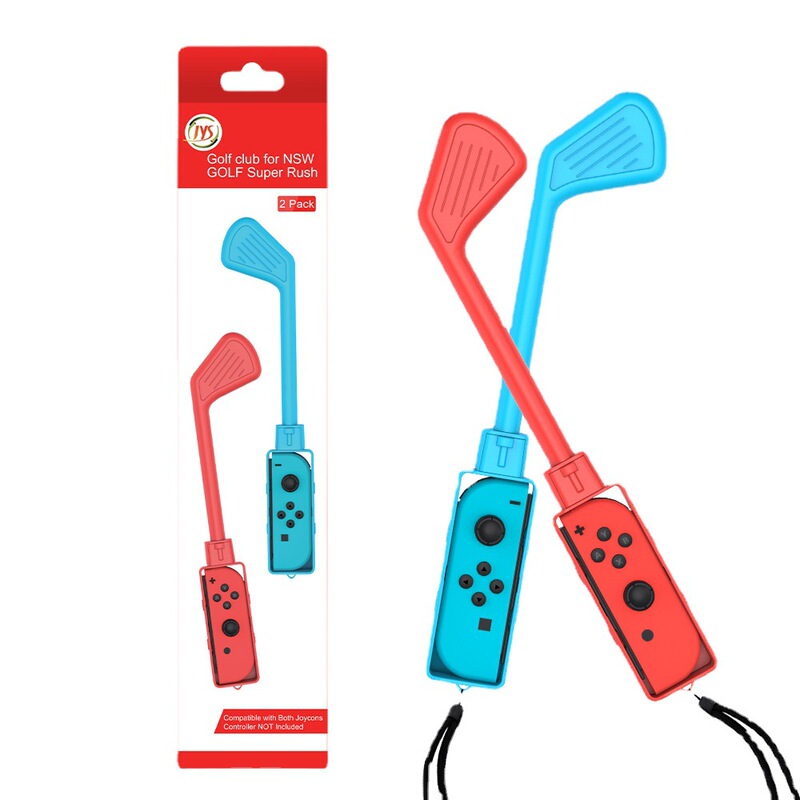 Switchマリオゴルフパンチ体感ゲームグリップns左右ハンドル体感クラブ2本入|undefined