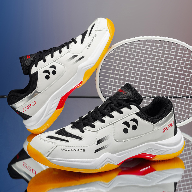 Table Tennis Shoes, Tennis Shoes, Universal Sports Badminton Shoes for Women and Men, Indoor Sports Shoes, Lightweight Competition Training Shoes