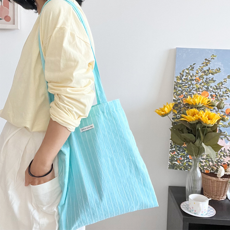Fresh mint cloth bag