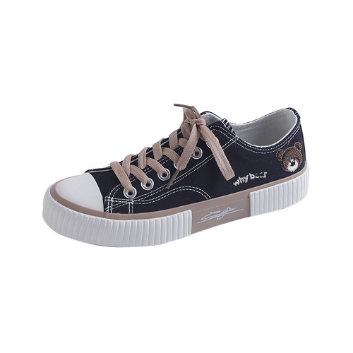  new summer canvas shoes for female students Korean version breathable versatile casual board shoes internet celebrity trendy sports sneakers