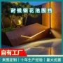 折弯切割耐候铁锈色景墙