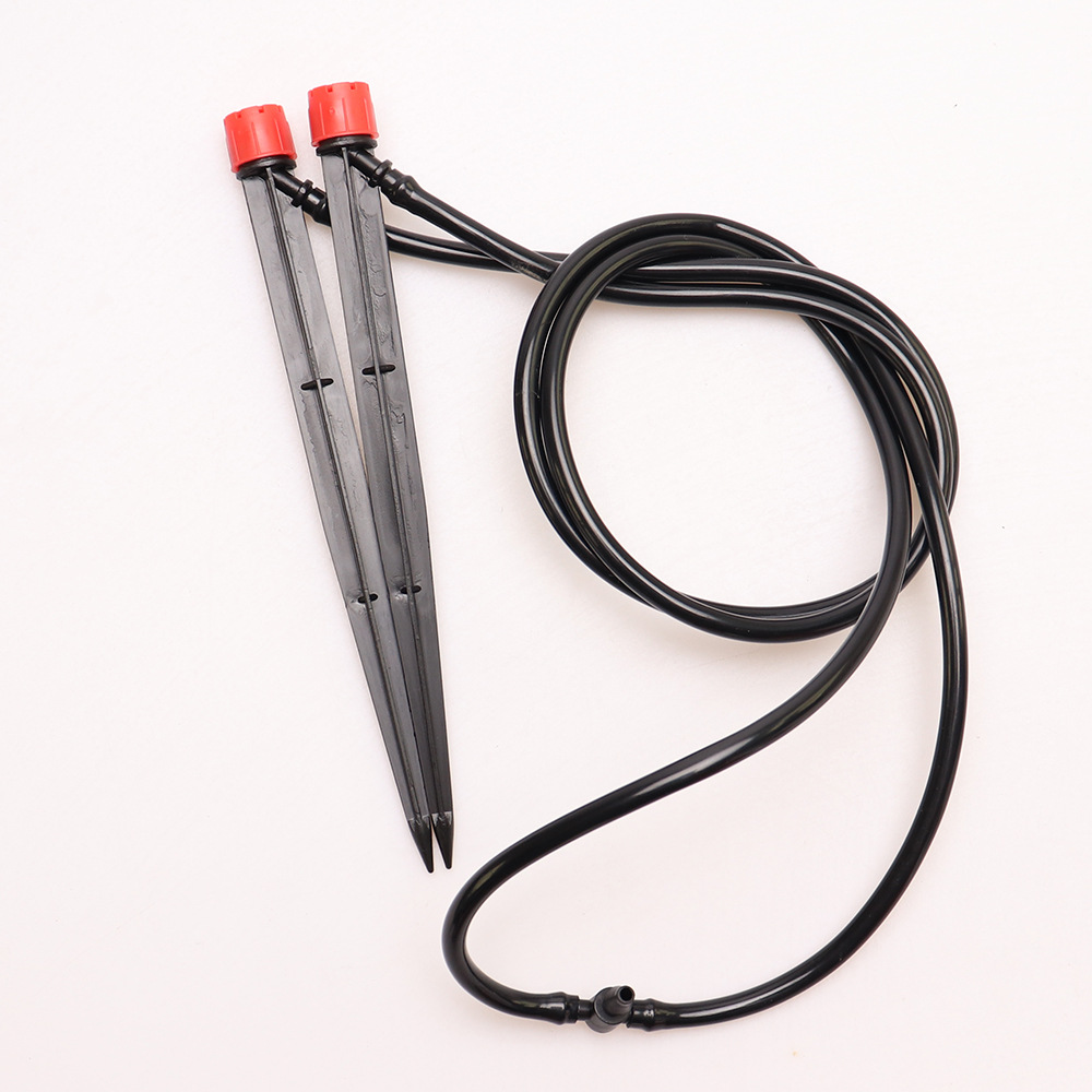 Cabeza de goteo ajustable de 8 orificios, riego por goteo de árboles frutales, resorte redondo completo de 360 grados, micro aspersor, balcón, riego por aspersión de jardinería