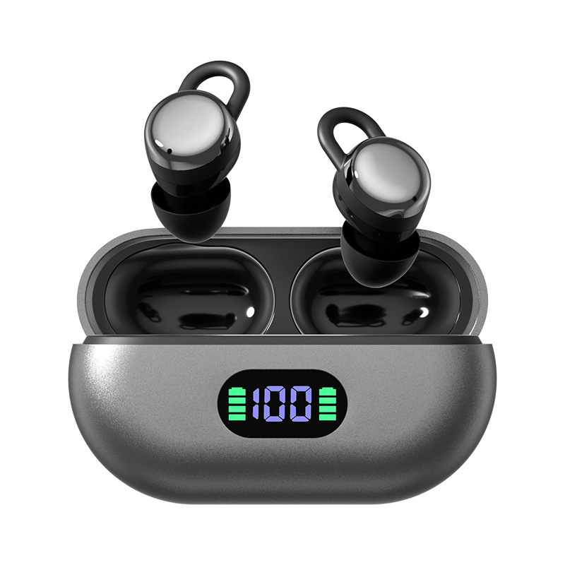 X66PRO スリープ Bluetooth ヘッドセット超小型横向き寝非圧迫耳 ENC ノイズリダクション長いバッテリー寿命 LED デジタル ディスプレイ ヘッドセット|undefined