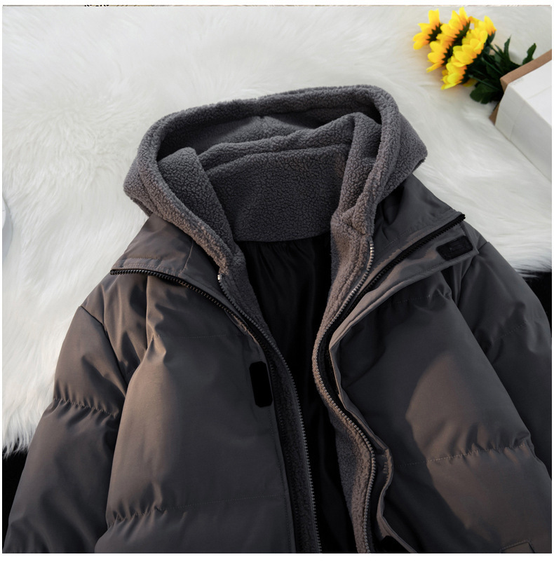 Plus-Size Fleece-Lined Parka – Oversized Thermal Jacket With Hidden Pockets (M-8XL, 3 Colors, 500g Polyester Fill, No-Logo Design)_voghion.com