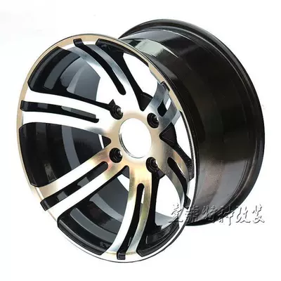 DIY Modified Four-Wheel Kart Atv Motorcycle Wheel Hub 235/ 30-14inch Flat Aluminum Rim (Motorcycle wheel hub)