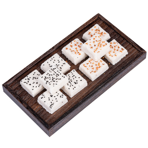 Wenzhou specialty breakfast meal replacement food handmade leisure internet-famous snack pastry healthy snack delicacy sesame steamed cake