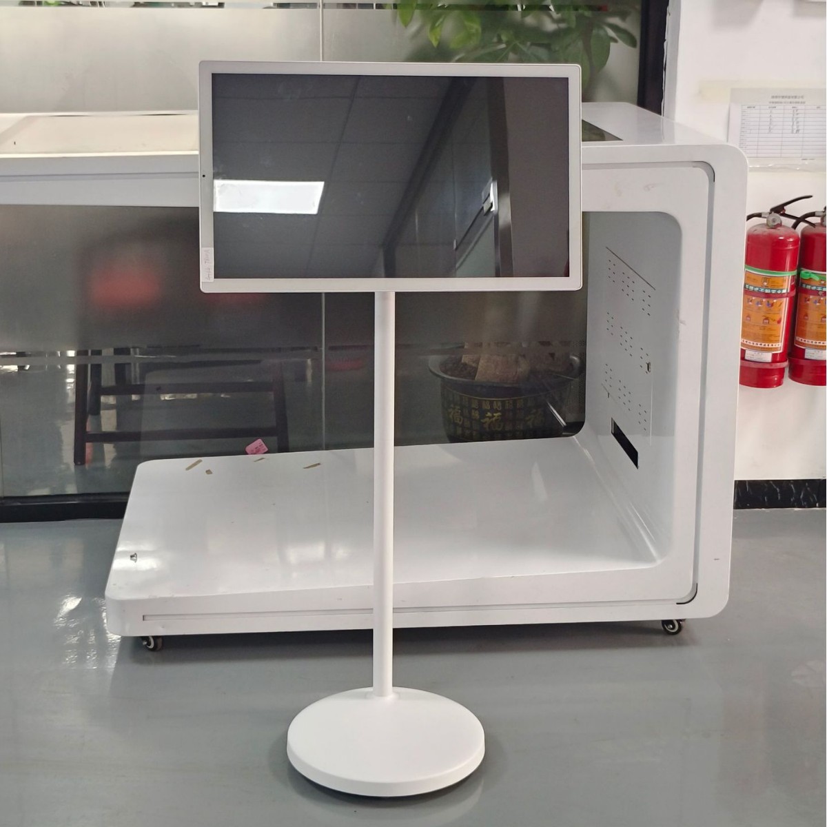 移动电视27寸闺蜜机一体机可升降旋转触屏智能多功能健身直播平板