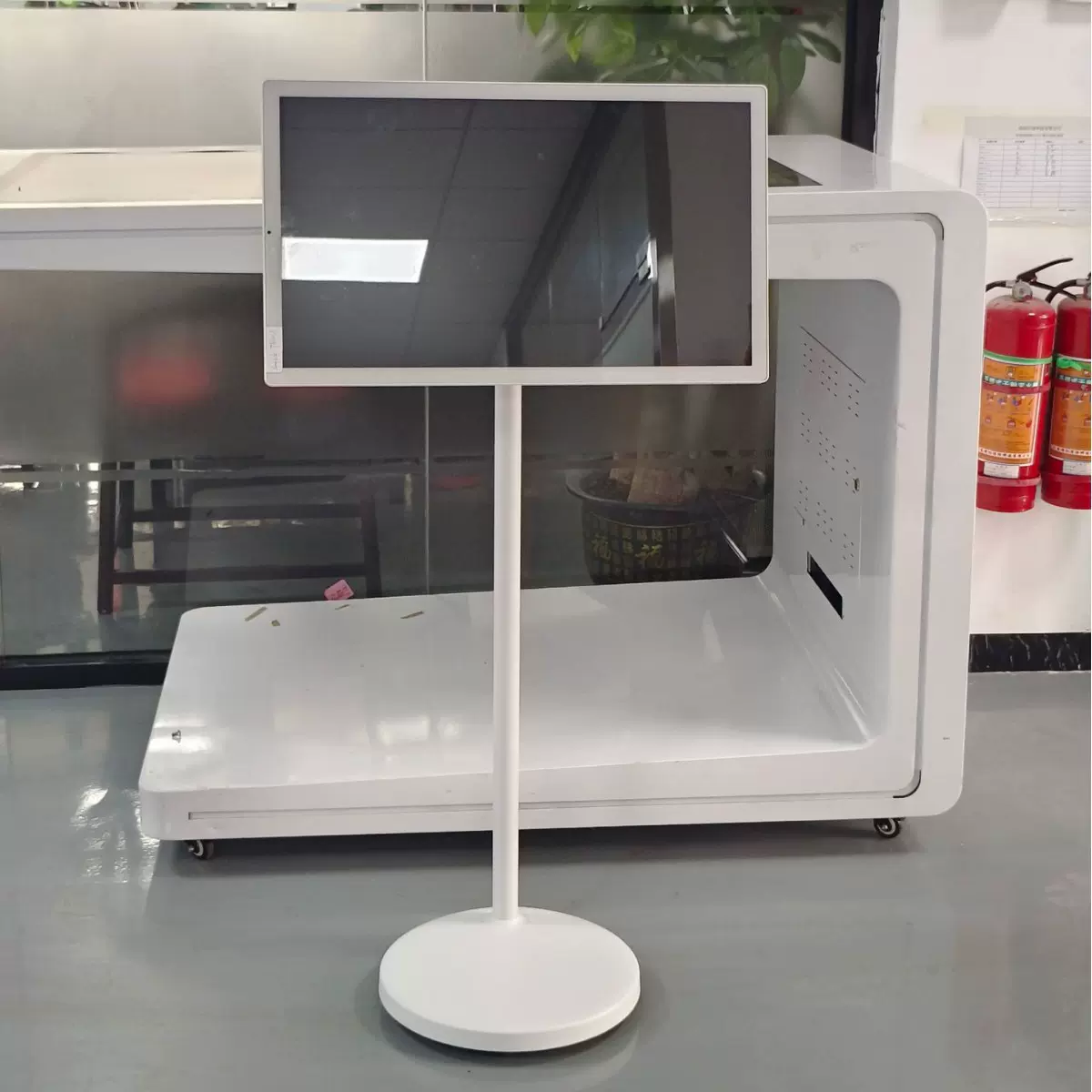 移动电视27寸闺蜜机一体机可升降旋转触屏智能多功能健身直播平板