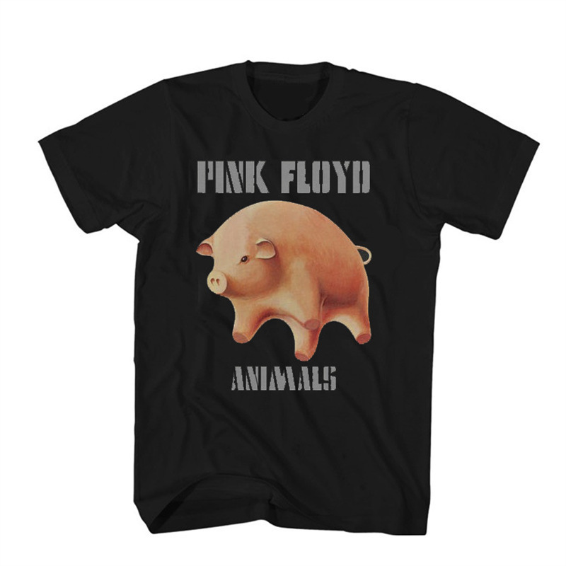 Oyd Retro Fl77 Pink Classic Topi Pig Floyd Men's Short Sleeve T-Shirt Nk Rock