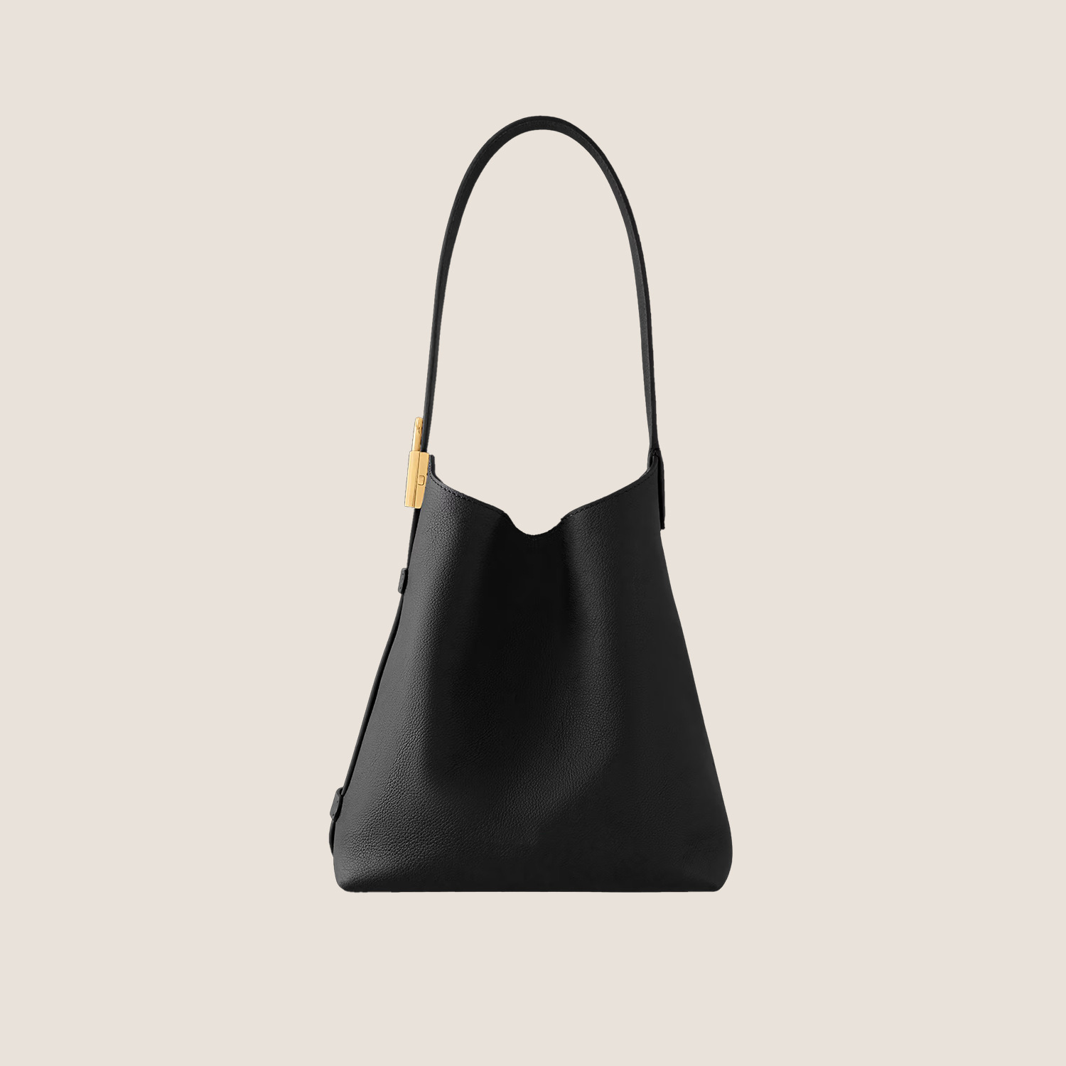 Genuine Leather Tote Bag for Women, Large Capacity Shoulder & Crossbody Bucket Bag, Lazy Style HOBO Bag, Soft Leather Commuter Bag - Thumbnail 5