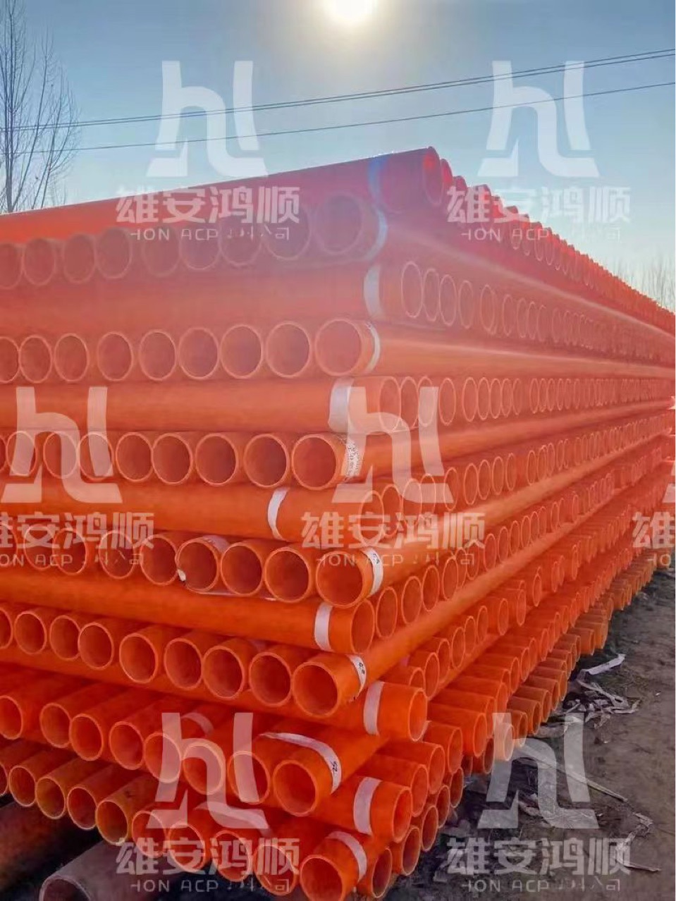 MPP电力管 厂家批发mpp非开挖拖拉项管 市政工程通讯电缆保护管
