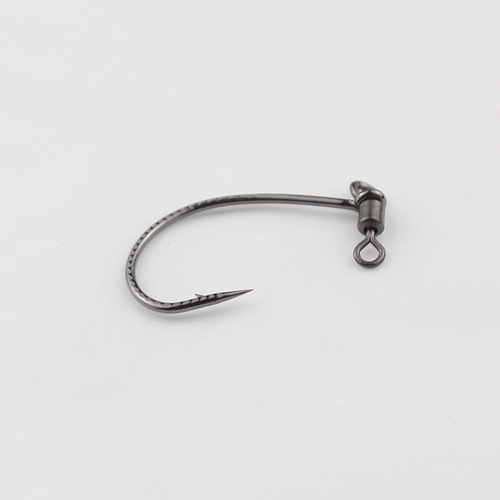 Modified dragon scale inverted fishing hook strengthened 8003 fish hook fast lure fish hook loach hook mandarin fish cocked mouth bass hook