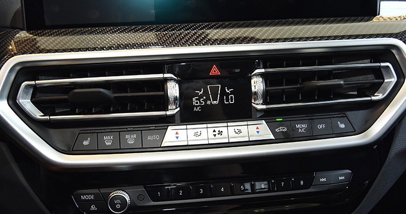 Suitable for BMW new 2 series 3 series 4 series Z4 X3 X4 front center air outlet paddle G chassis air outlet blade