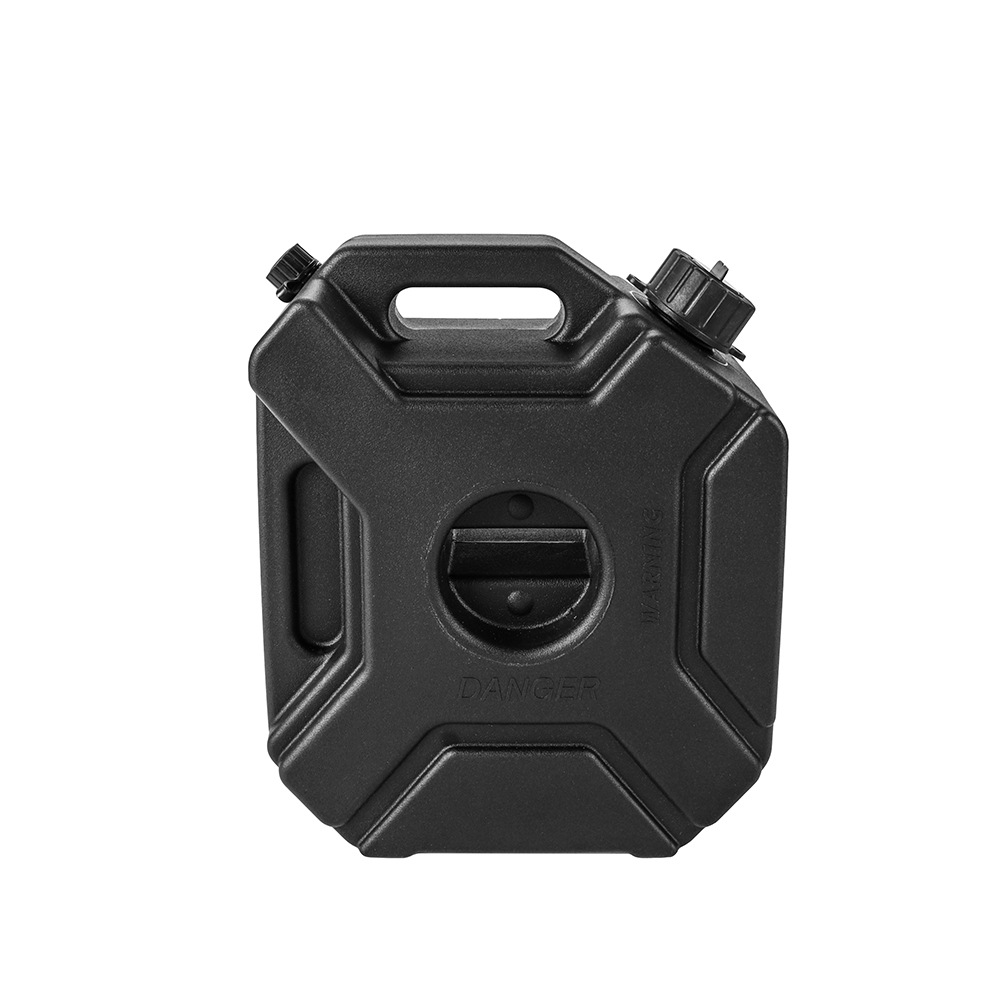 Wholesale Car and Motorcycle Spare Fuel Tank 5L with Lock Emergency Oil Pot Diesel Gasoline Plastic Oil Barrel Thickeneded Cross-Border