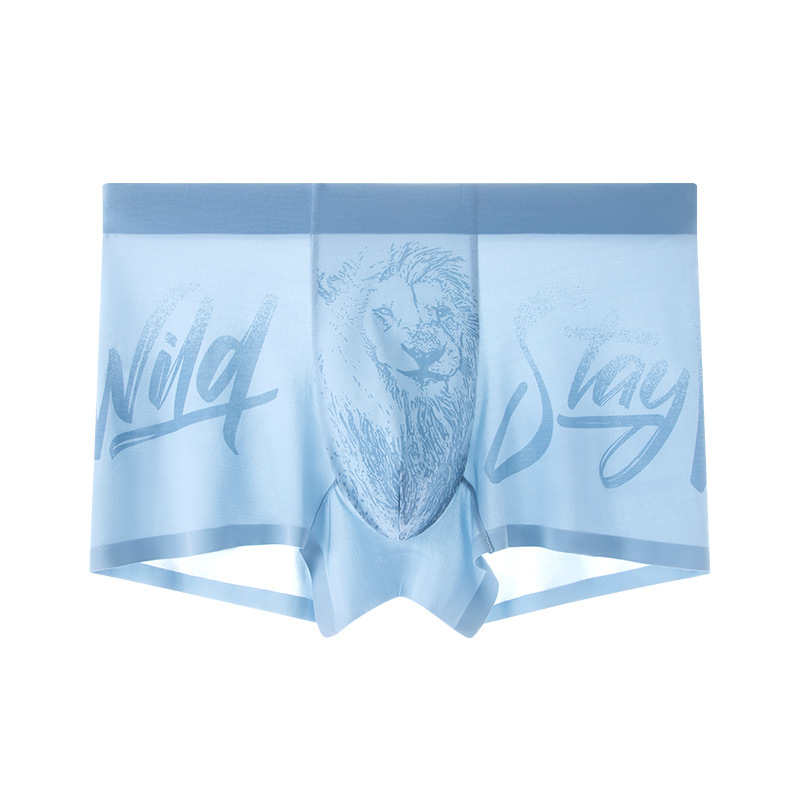 Pantalones interiores para hombres de verano ultra delgadas frescas y secas rápidas deportivas cómodas pantalones planos para niños