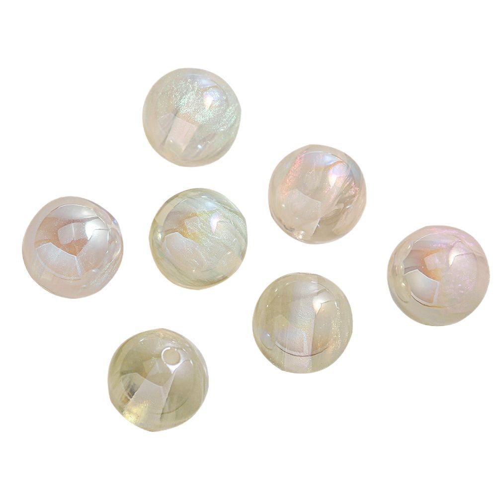 [20 - 30 paquetes] polvo interstellar pastel esferas de cuentas diy cadenas de llaveras de teléfonos móviles granel de cuentas