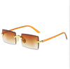 Square fashionable trend sunglasses, European style