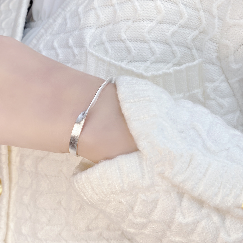 Casual Geometric Sterling Silver Plating Bangle 1 Piece