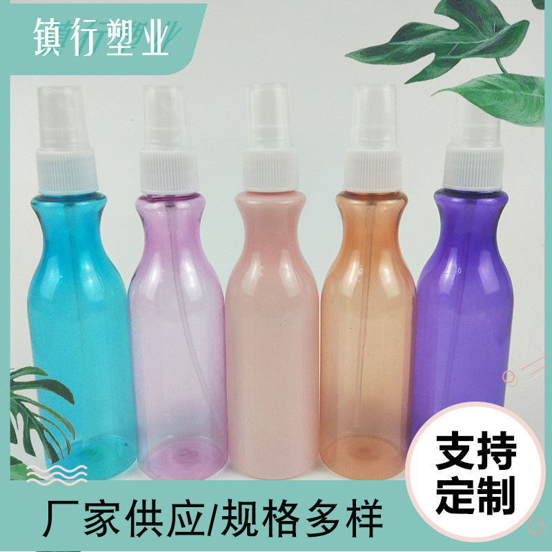 现货供应100ml喷雾瓶pet葫芦小喷瓶 脚气水喷剂瓶 不透明塑料喷瓶