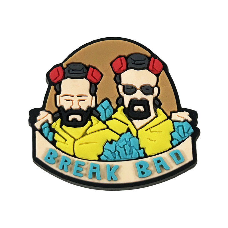 Comercio electrónico transfronterizo al por mayor zapatos de goma suave zapatos de flores accesorios PVC de dibujos animados veneno mortal experto agujero Zapatos de flores hebilla