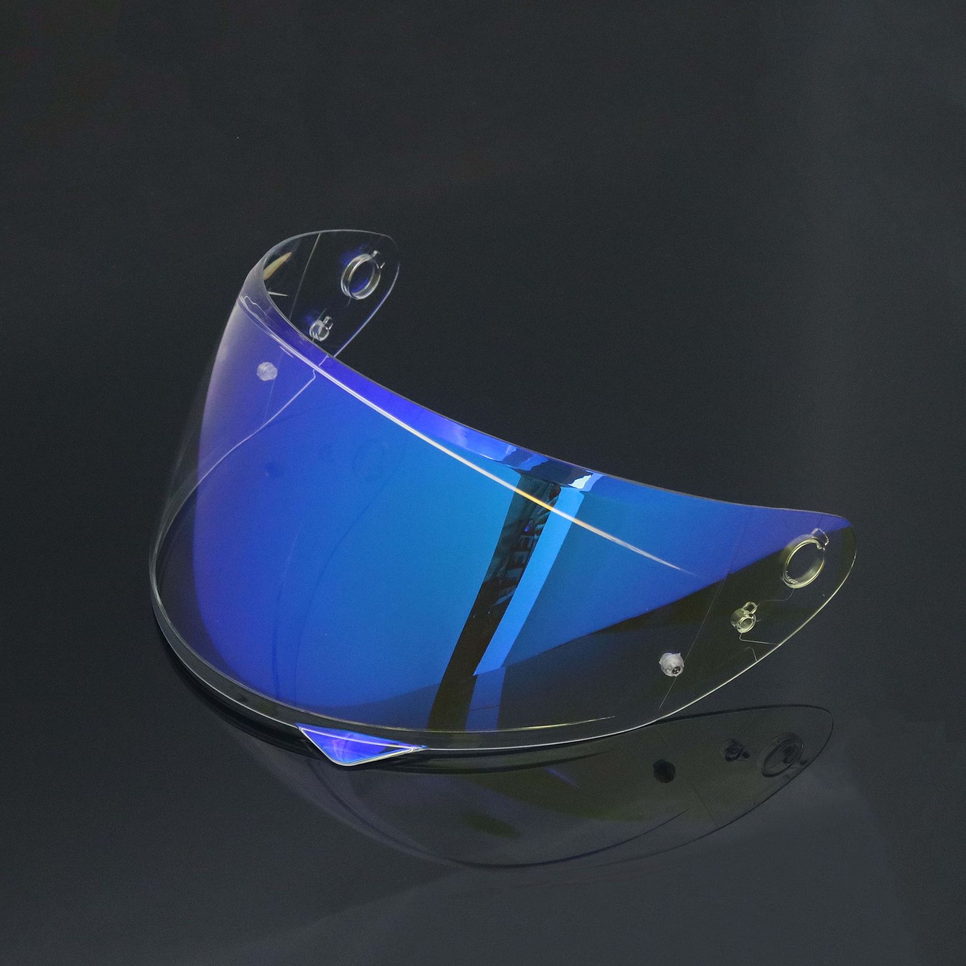 Universal HJC C10 Helmet Visor Aurora Day Night Universal Anti-Fog (Dəbilqə (Kaska) aksesuarları) - aurora-blue