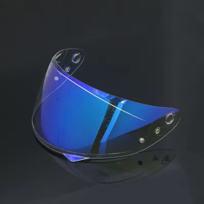 Suitable for Hjc C10 Lens Aurora Day and Night Universal Helmet Lens Color Changing Film Anti-Fog Sticker Accessories (Dəbilqə (Kaska) aksesuarları) - aurora-blue