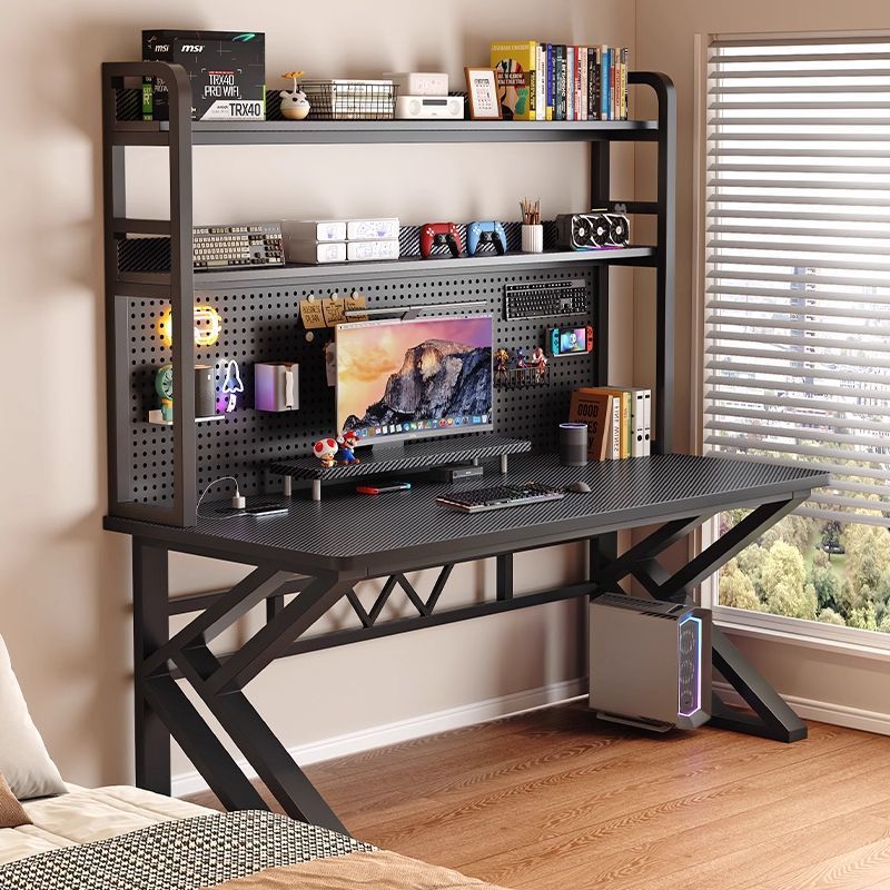 Solid Wood Computer Desk Desktop Desk Bedroom Home E-Sports Table Rectangular Student Writing Desk Double Desk