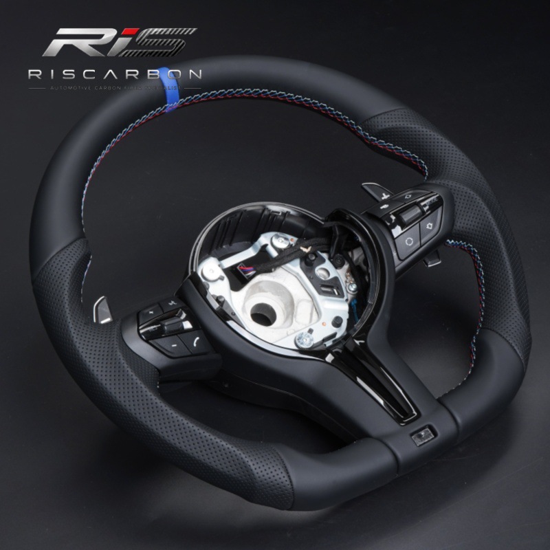 Compatible with BMW flat-bottom Black Warrior Blue Label steering wheel E70E71E90E81E82E87E88E84E89E91