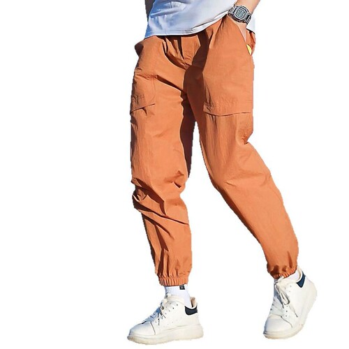 2025 Spring Summer Nylon Outdoor Hiking Pants Unisex Leisure Pants Couple's Style Windproof Waterproof Quick-Dry Long Pants