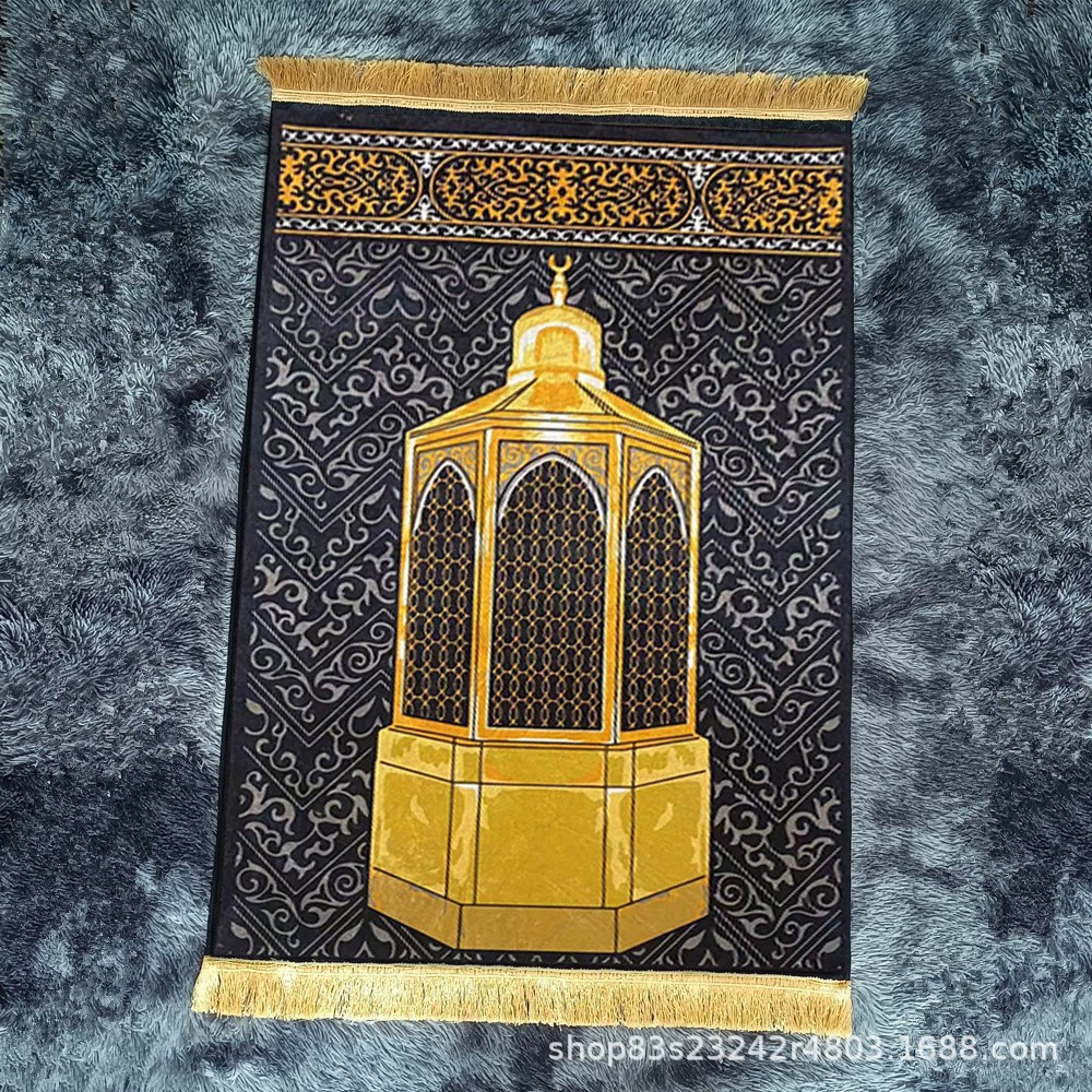 Складывающийся этнический нескользящий коврик, стираемый, 70×110 см (также 80×120 см)