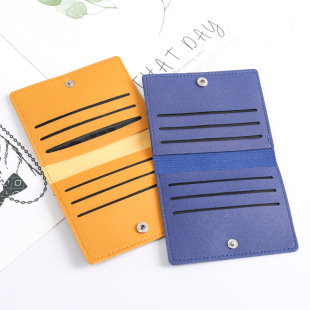 Card Holder, Ultra-Thin, Compact, Bank Document Card Holder, Driver's License Small Wallet, Simple and Light Card Holder, Large Capacity