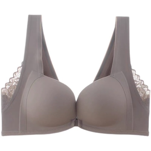 原版质量前扣式内衣女小胸聚拢无痕新款美背文胸收副乳防下垂夏季