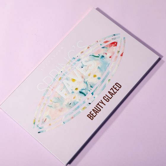genuine goods beauty glazed45 Color Spring Eyeshadow Pearlescent Macaron Rainbow Plate Music Stage Makeup