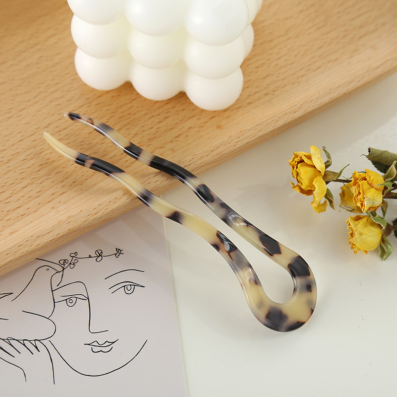 Women'S Gender Vintage Style Geometric Acetic Acid Sheets Hairpin