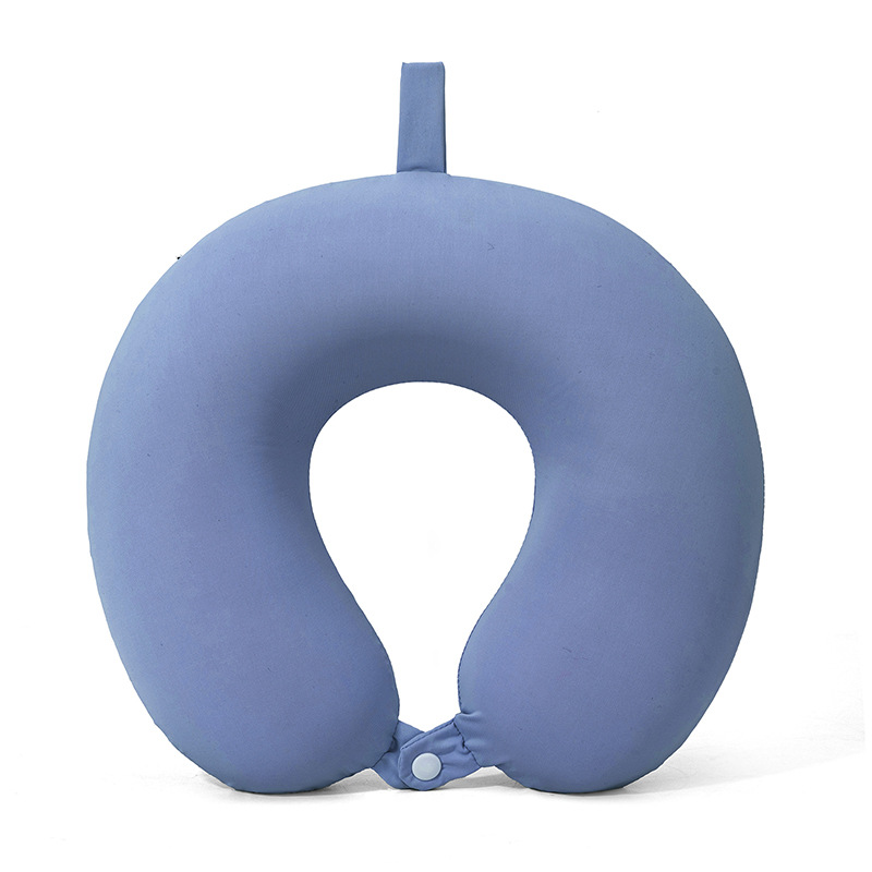 almohada de cuello de seda de leche almohada de cuello de viaje portátil avión de larga distancia almohada de siesta almohada transpirable cuatro estaciones almohada u