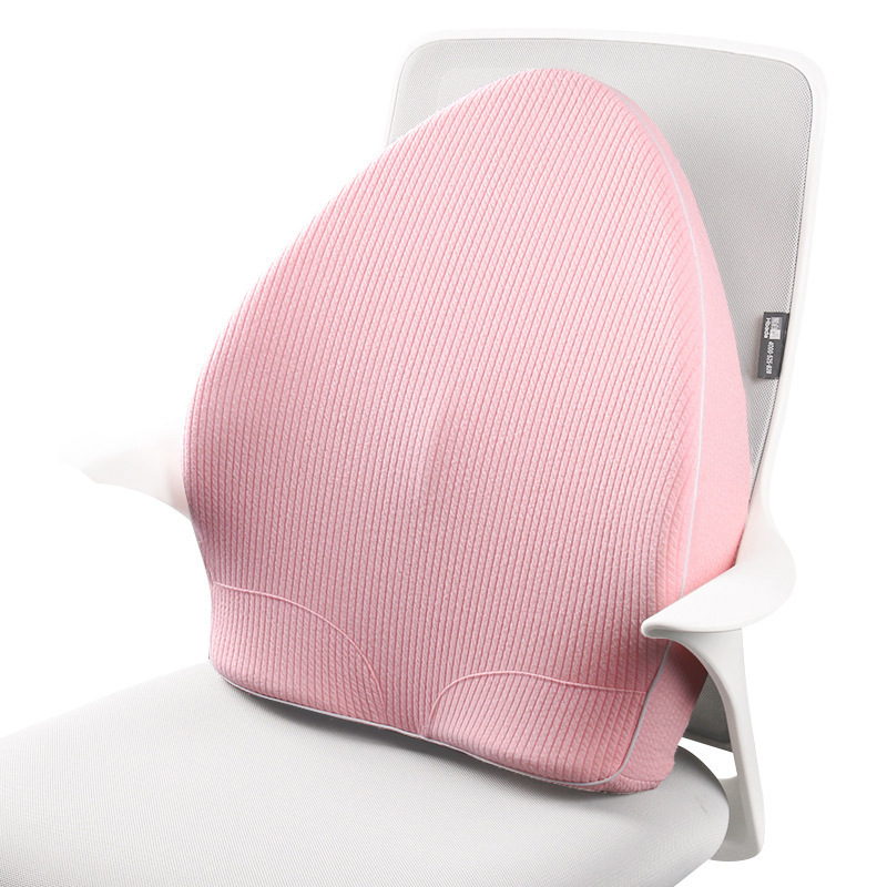 Cojín de cintura de espuma de memoria cojín de rebote lento asiento de oficina cojín trasero de la cintura del coche Amazon Venta caliente