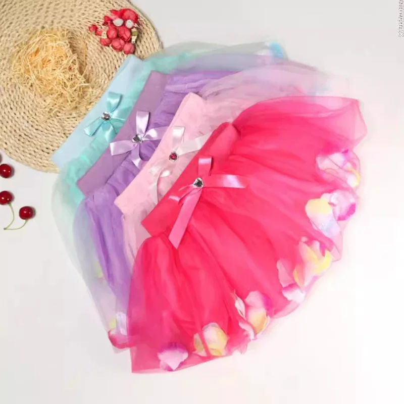 Summer skirt, flowered